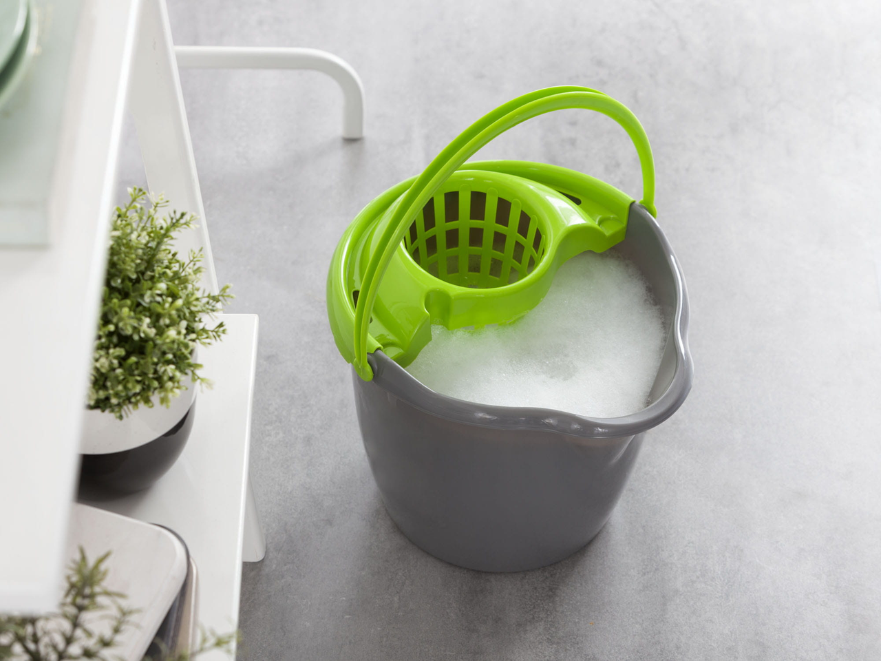 Відро з віджимом кругле 12 л (1990127724)