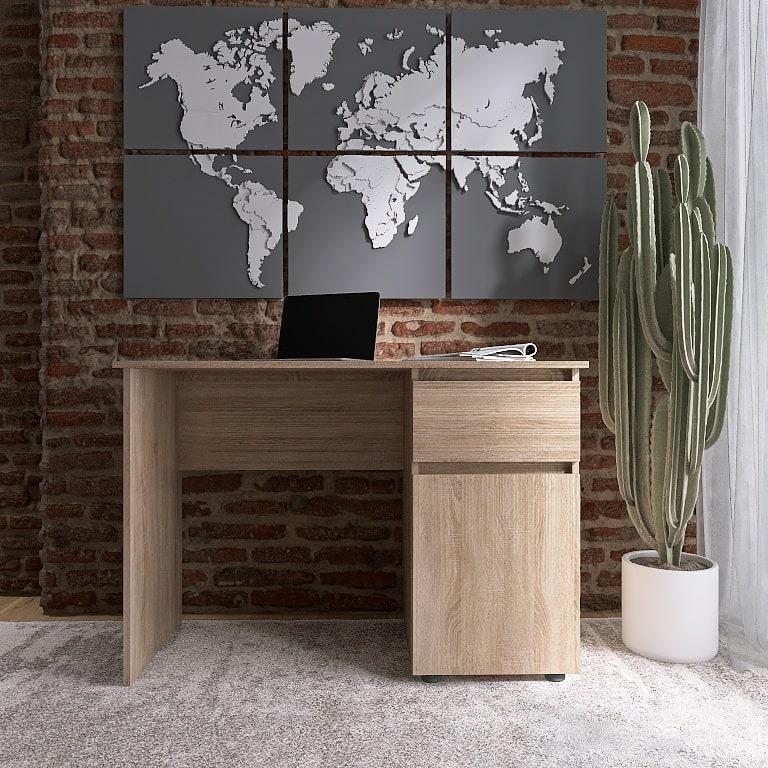 Стол письменный Еверест Лайт СЛ-1 Сонома (113386)