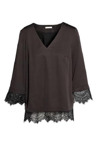 Блуза для кормящих H&M M Черный (212509009)