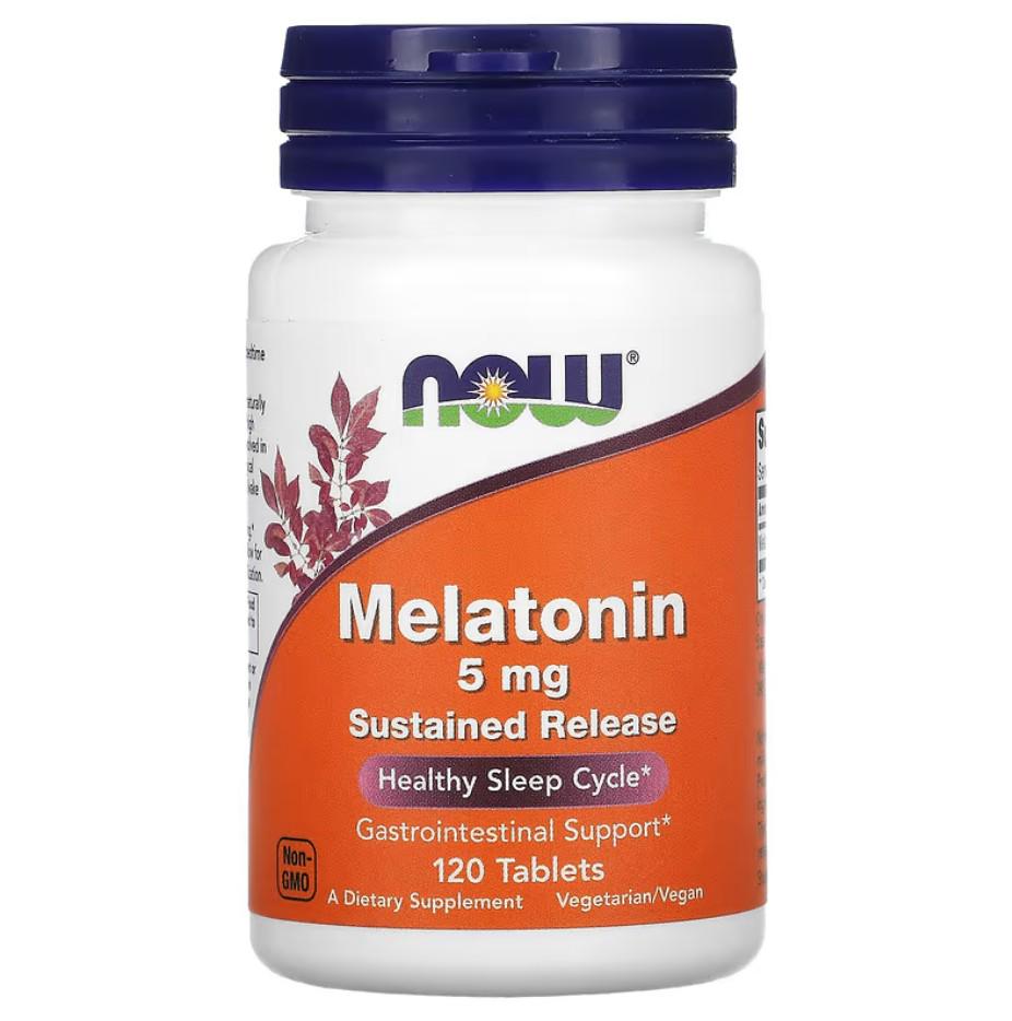 Мелатонин Now Foods Melatonin 5 мг 120 таблеток