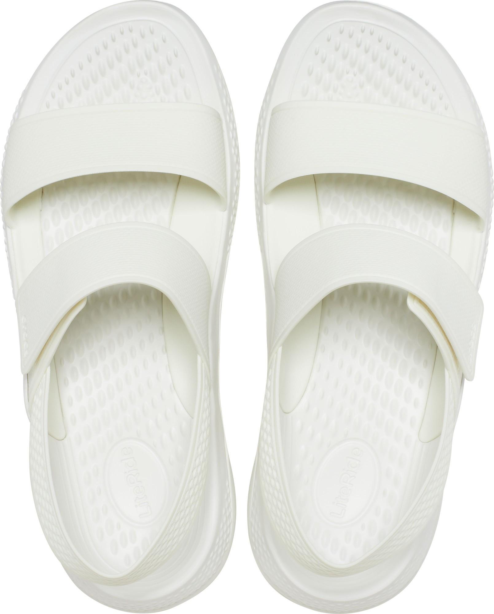 Сандалии женские Crocs LiteRide 360 р. 38/8 24,5 см Almost White (206711) - фото 4