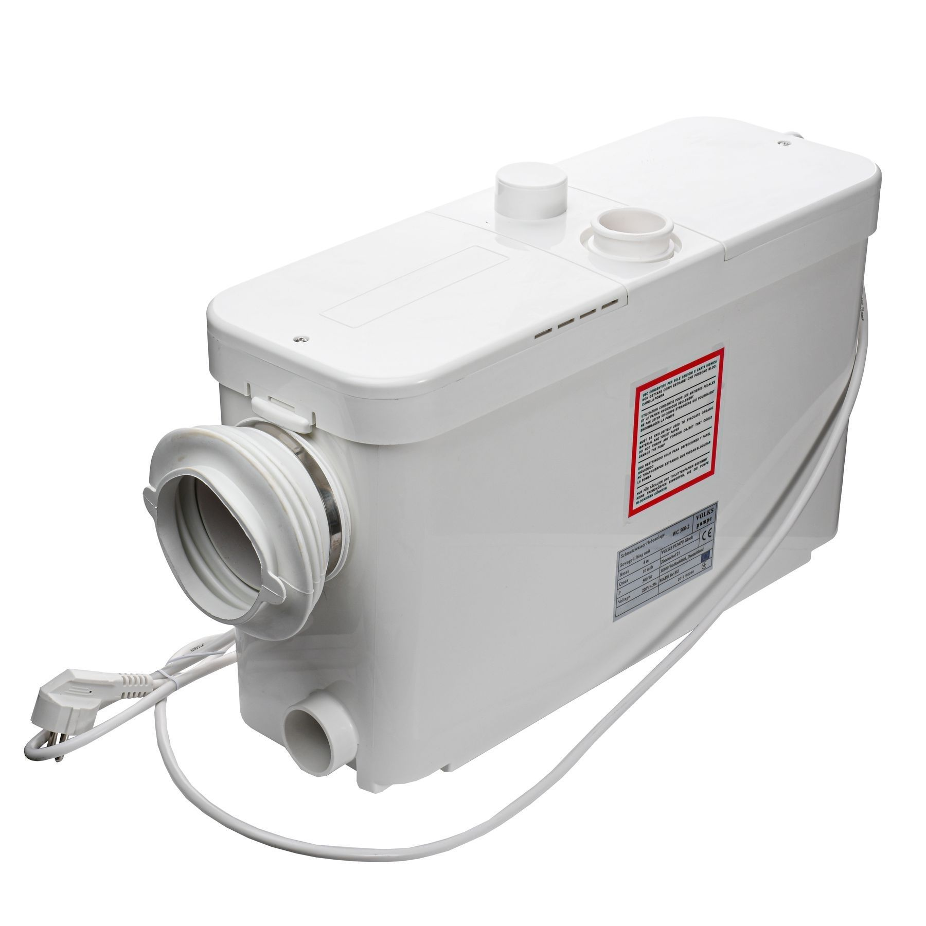 Канализационная установка VOLKS pumpe сололифт WC800 (000018982)