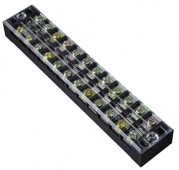 Клемна колодка 12-контактна ТВ-4512 45А/600V 0,5х4 мм (1793947629)