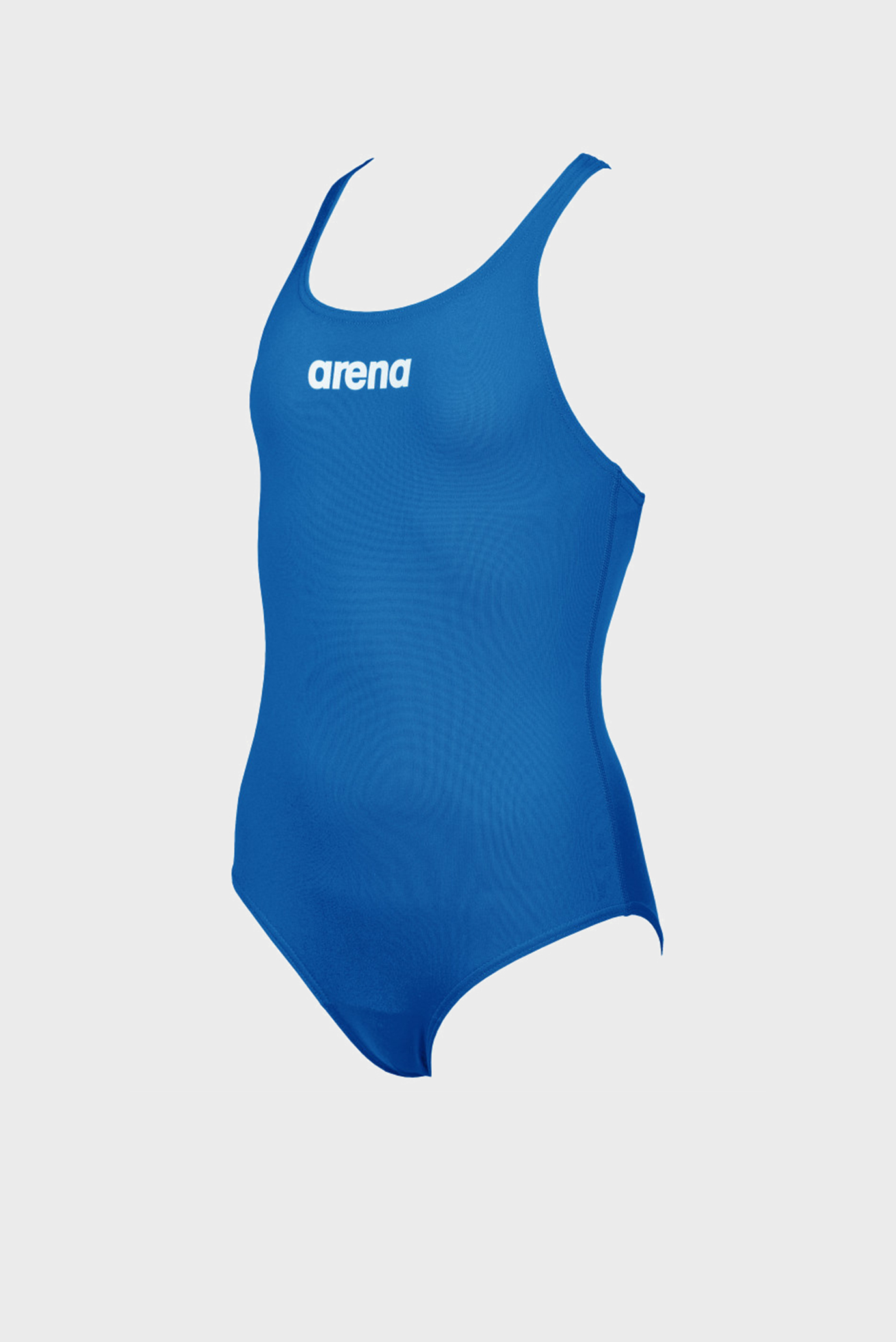 Купальник для девочек Arena SOLID SWIM PRO JR 128 см Синий (‎3468335519470)