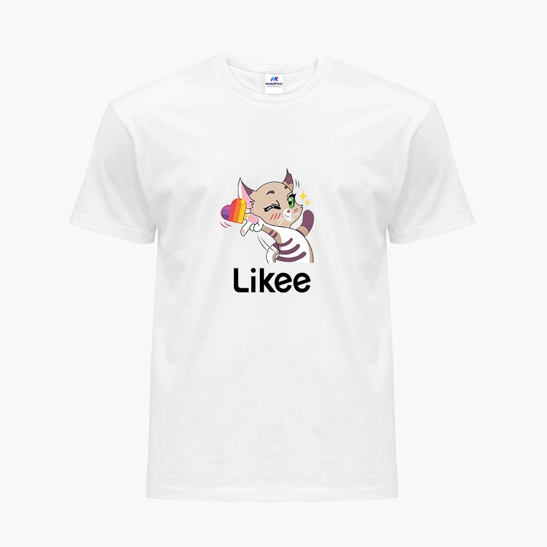 Футболка дитяча Likee Cat Білий (9224-1032-5)