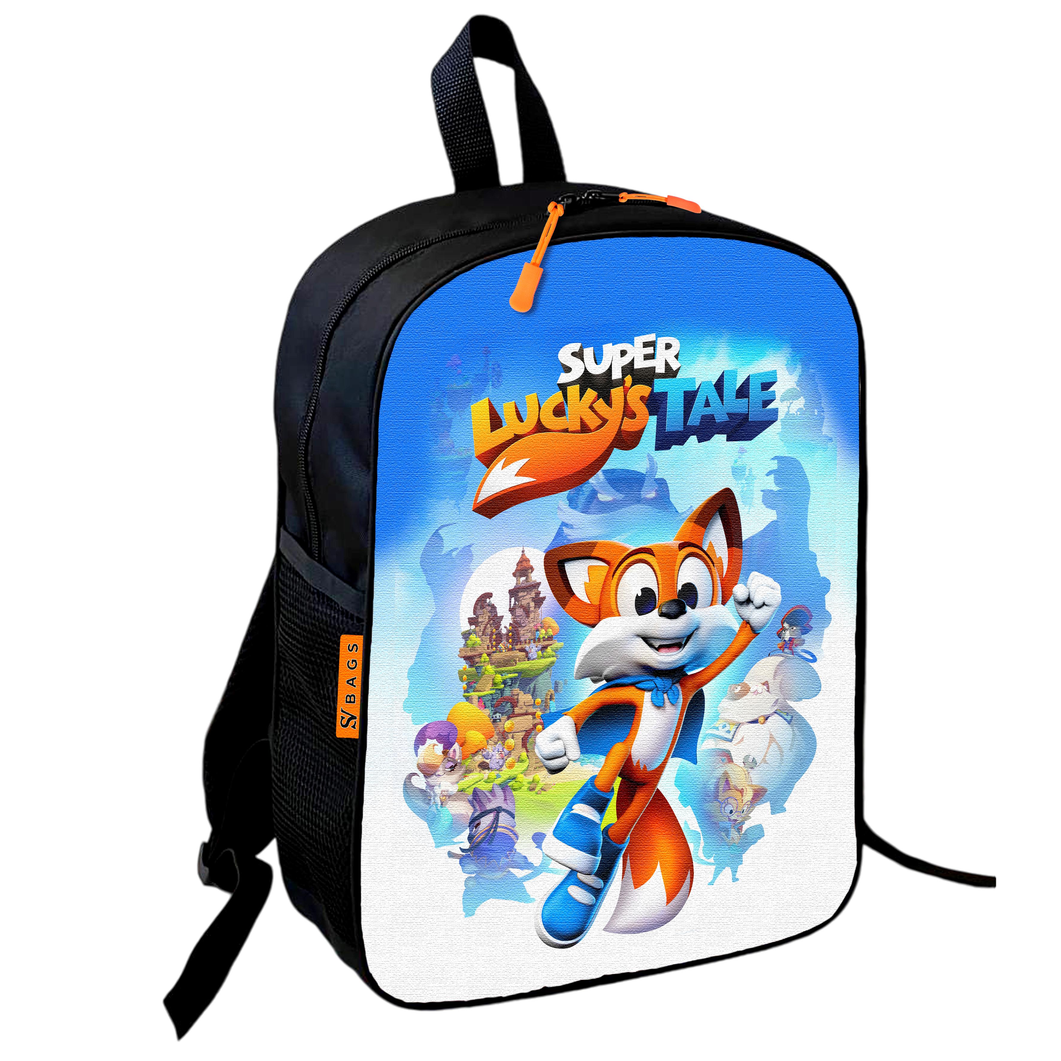 Школьный рюкзак детский Super Lucky's Tale для мальчика 36х27 см (0621)