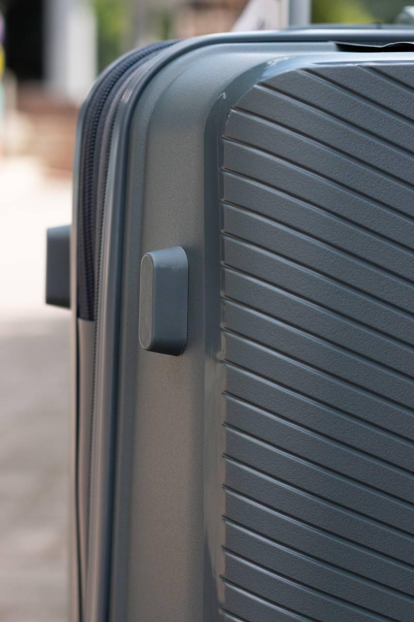 Валіза пластикова Nuri 2002 L Сірий (11773456) - фото 5 Валіза пластикова Nuri 2002 L Сірий (11773456) - фото 5