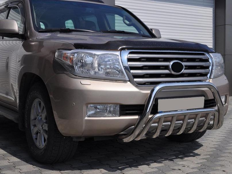 Передняя дуга WT002 CAN для Toyota Land Cruiser 200 нержавеющая сталь Хром