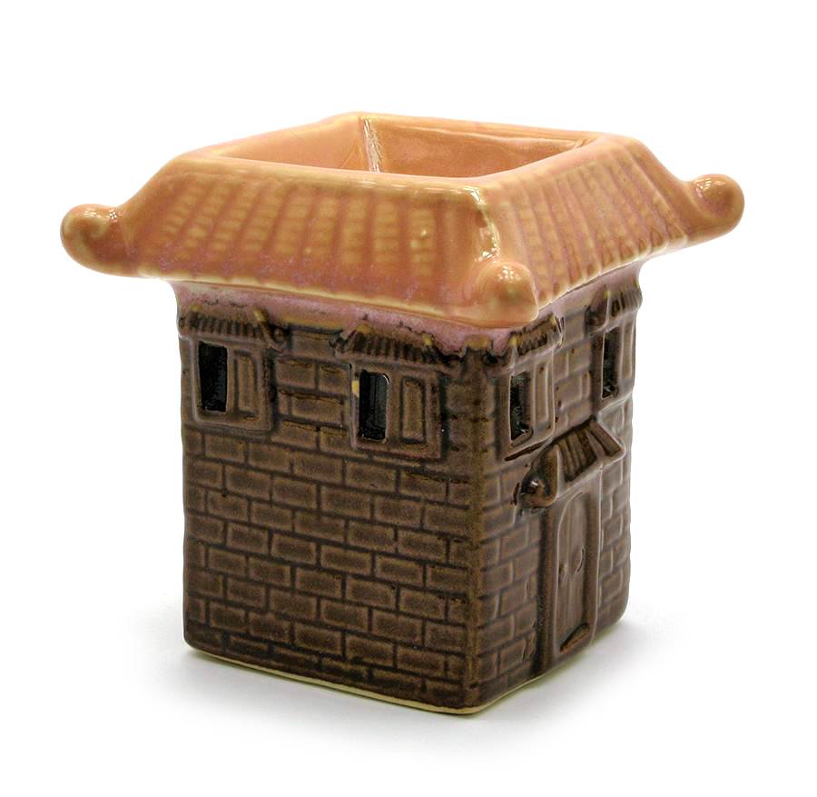 Аромалампа керамічна Вежа Пагода 9х8,5х8,5 см