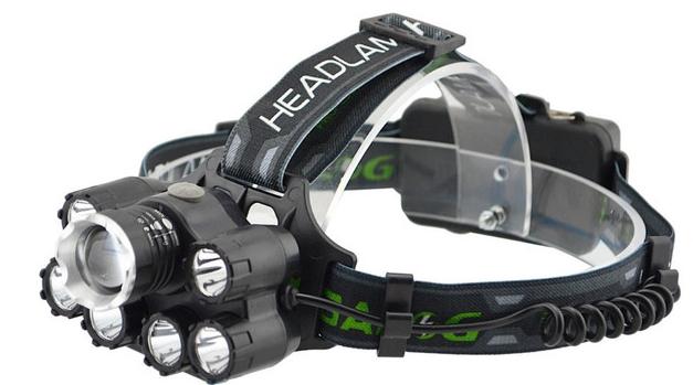 Ліхтар налобний світлодіодний T78 Чорний (18-48-000534985)