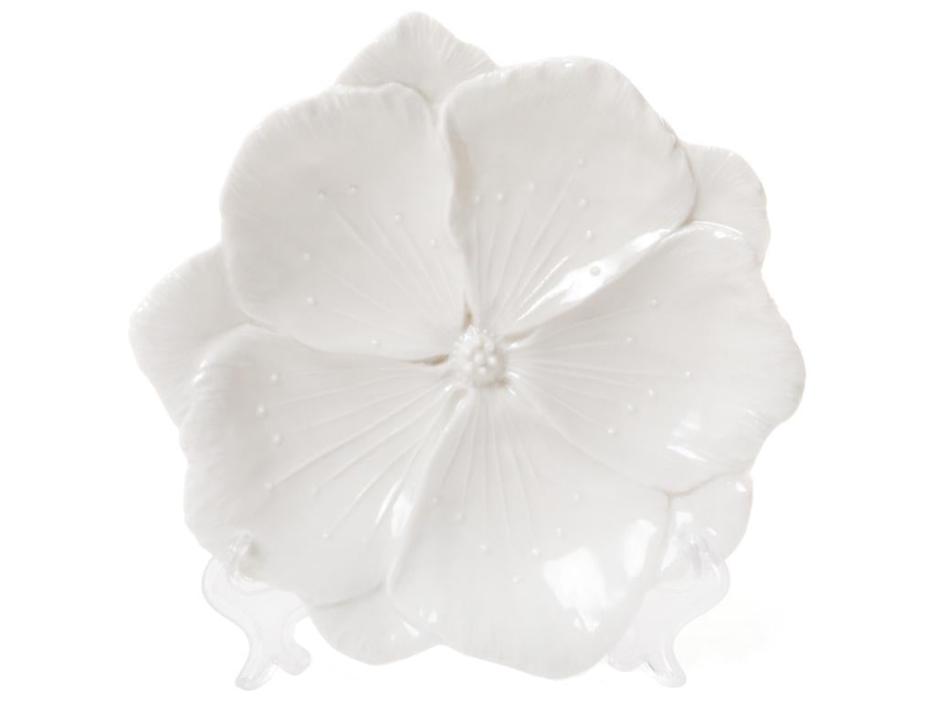 Блюдо порцелянове Квітка 18,5 см Білий (BDI-727-133) Блюдо порцелянове Квітка 18,5 см Білий (BDI-727-133)