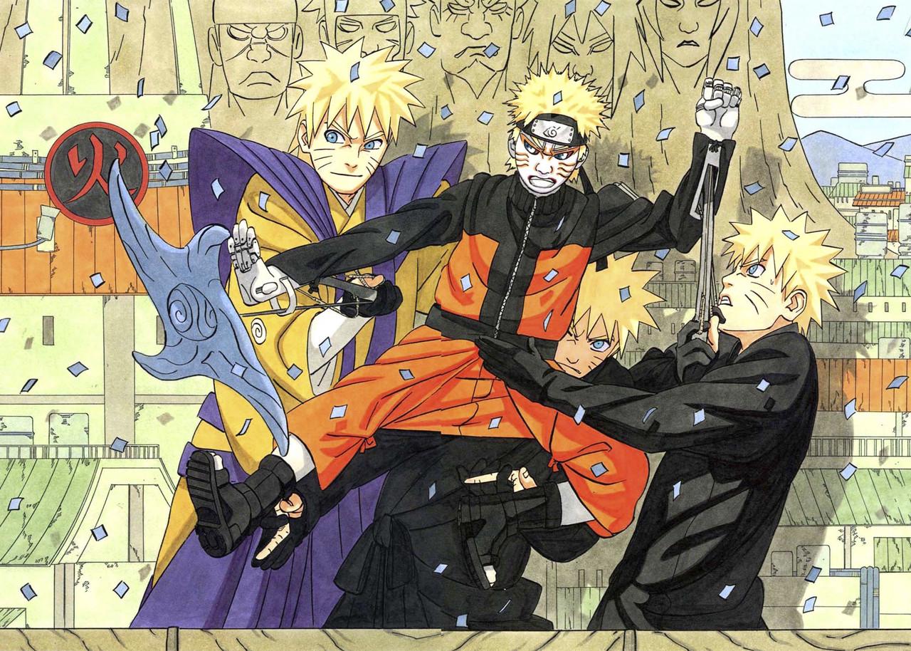 Картина постер Gee! Naruto Наруто герои картины 60x40 см NU 09.019