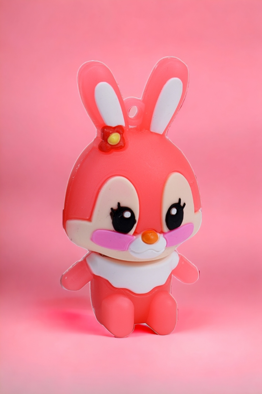 Флеш-пам'ять USB Зайчик 32 ГБ USB 2.0 Рожевий (2047252544)