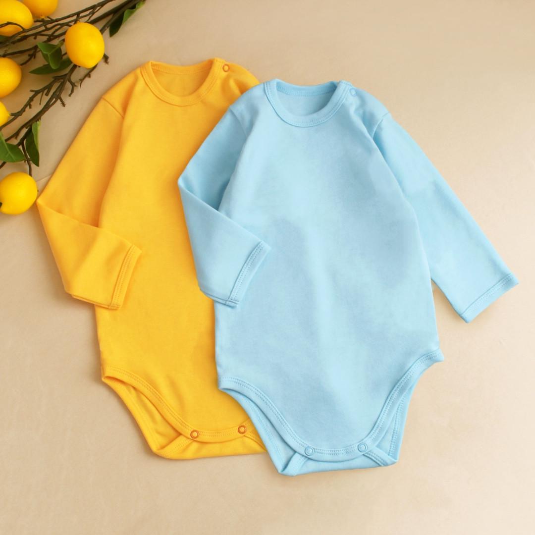 Боді для хлопчика з довгим рукавом 62 см 0-3 міс Блакитний (2679650146) - фото 5 Боді для хлопчика з довгим рукавом 62 см 0-3 міс Блакитний (2679650146) - фото 5