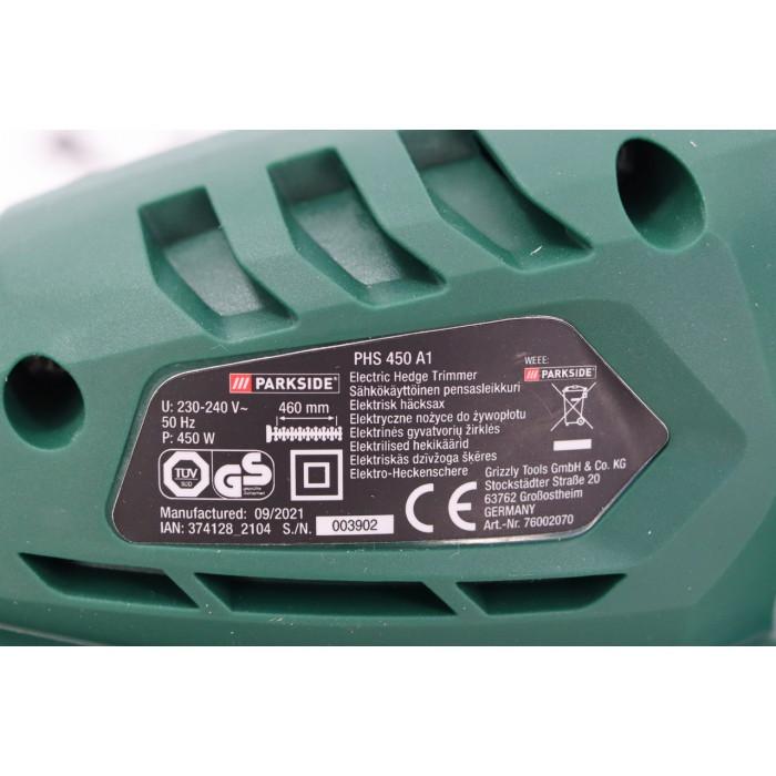 Електричний кущоріз PARKSIDE PHS 450 A1 46 см 450 Вт (2693385002) - фото 8
