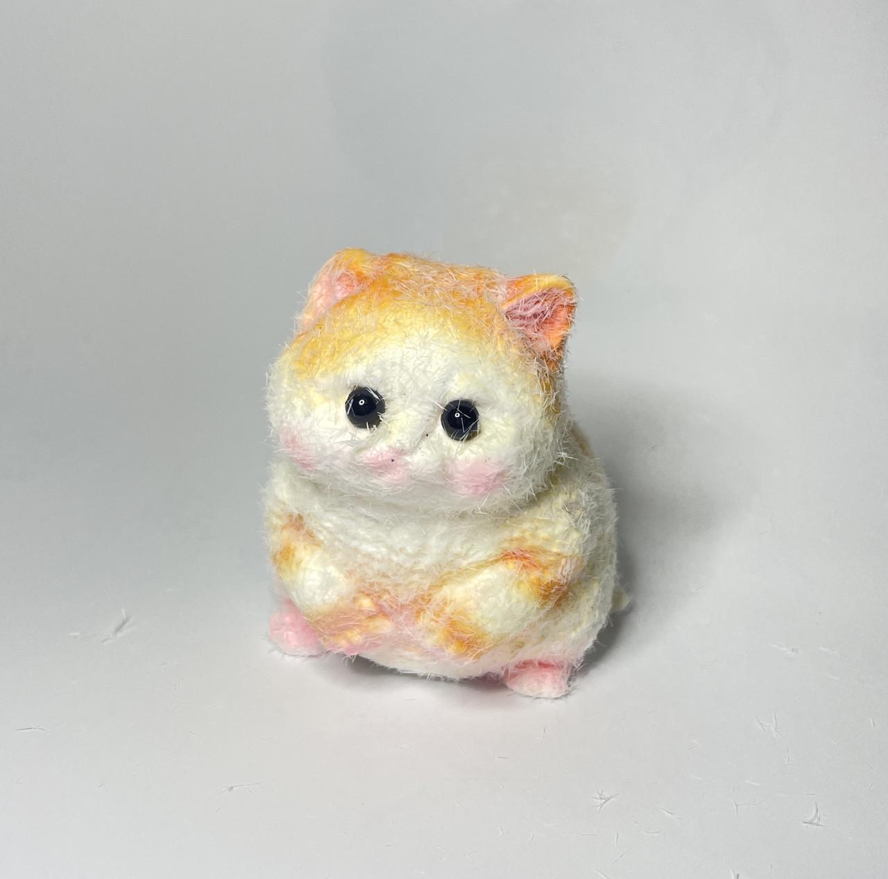 Сквіш Таба лапка Пухнастий котик Рудий