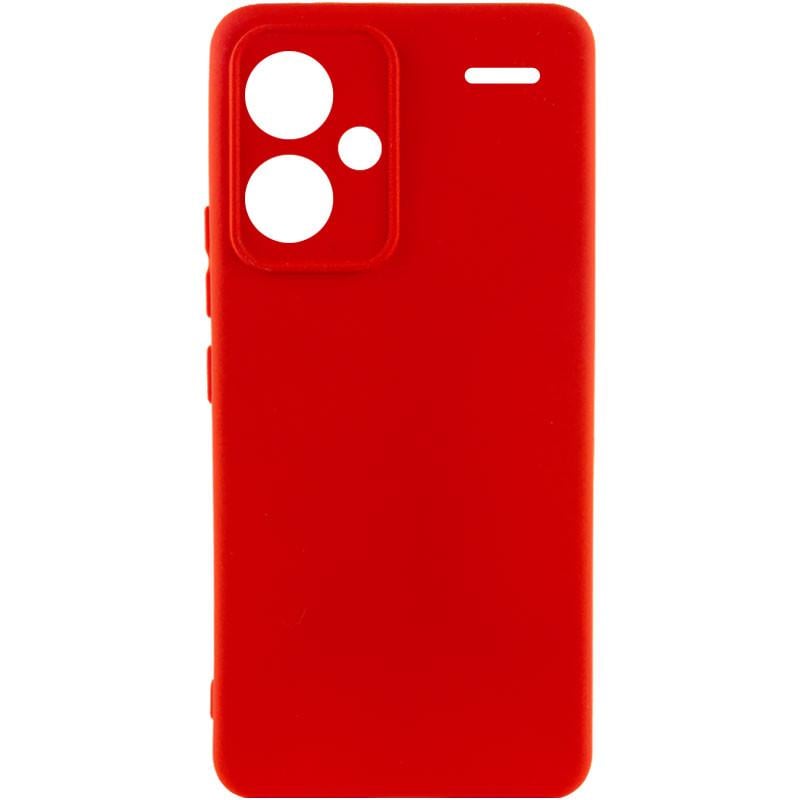 Протиударний чохол Silicone Cover Lakshmi Full Camera (A) для Xiaomi Redmi Note 13 Pro+ Червоний / Red
