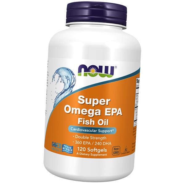 Омега Now Foods ЕПК Super EPA 120 гел. капс. (67128011)