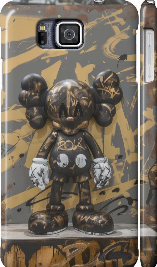 Чехол на Samsung Galaxy Alpha G850F Bronze kaws (6097c-65-42517)