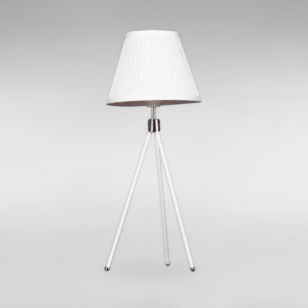 Настольная лампа с абажуром на треноге Light House SWT-18402 Base+Shade WH 580х280 мм E27 Белый