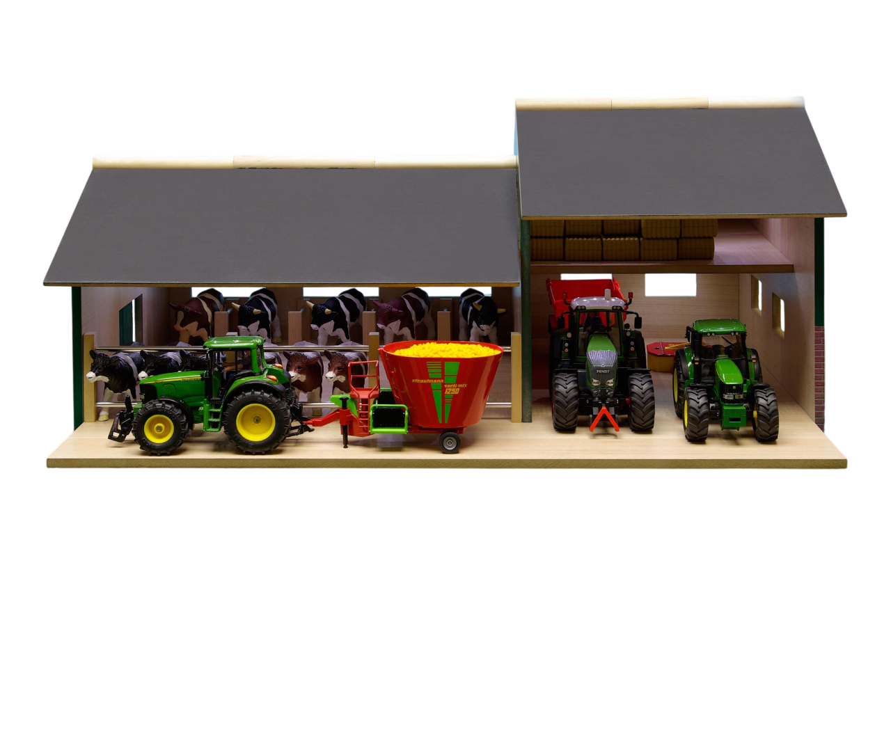 Детский ангар-коровник для тракторов и коров Kids Globe 61409