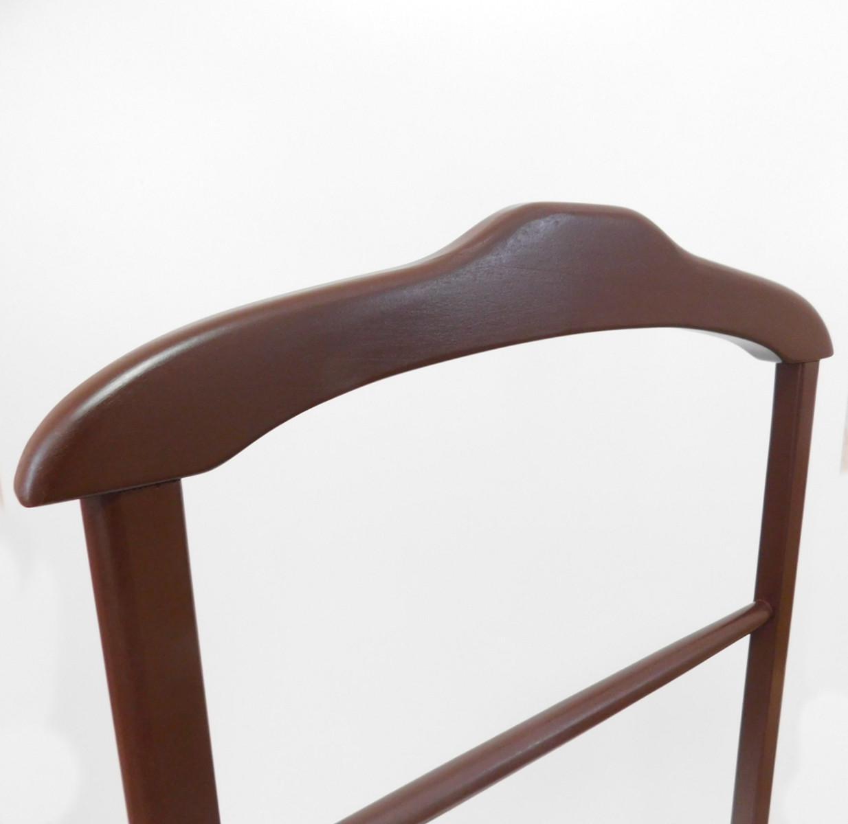 Стойка для одежды одинарная массив дерева Коричневый (1922524638) - фото 3