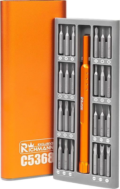 Викрутка прецизійна Richmann з битами 48 шт. (C5368)