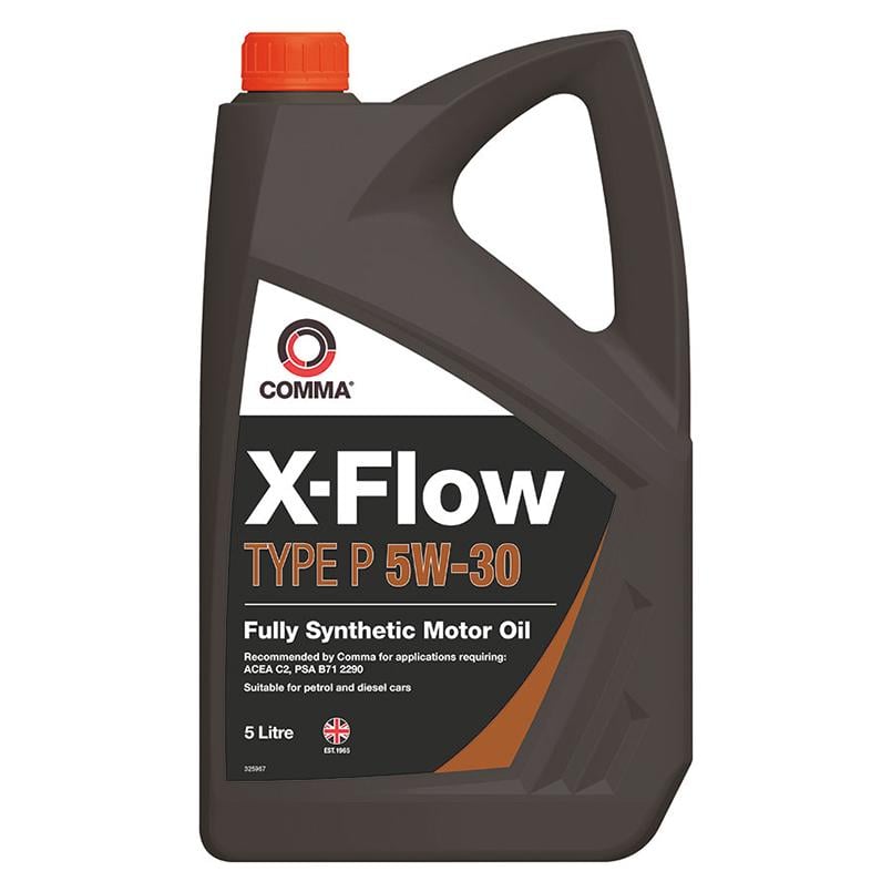 Моторне масло Comma X-FLOW TYPE P 5W-30 5 л (XFP5L)