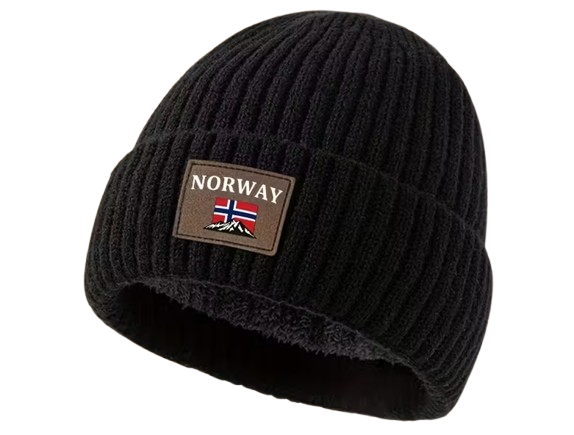 Шапка-бінні флісова NORWAY OneSize Чорний (30766520)