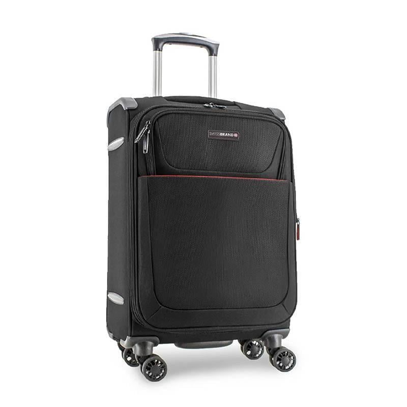 Чемодан на 4-х колесах Swissbrand Fairview S 33-38 л Black (DAS301875) Чемодан на 4-х колесах Swissbrand Fairview S 33-38 л Black (DAS301875)