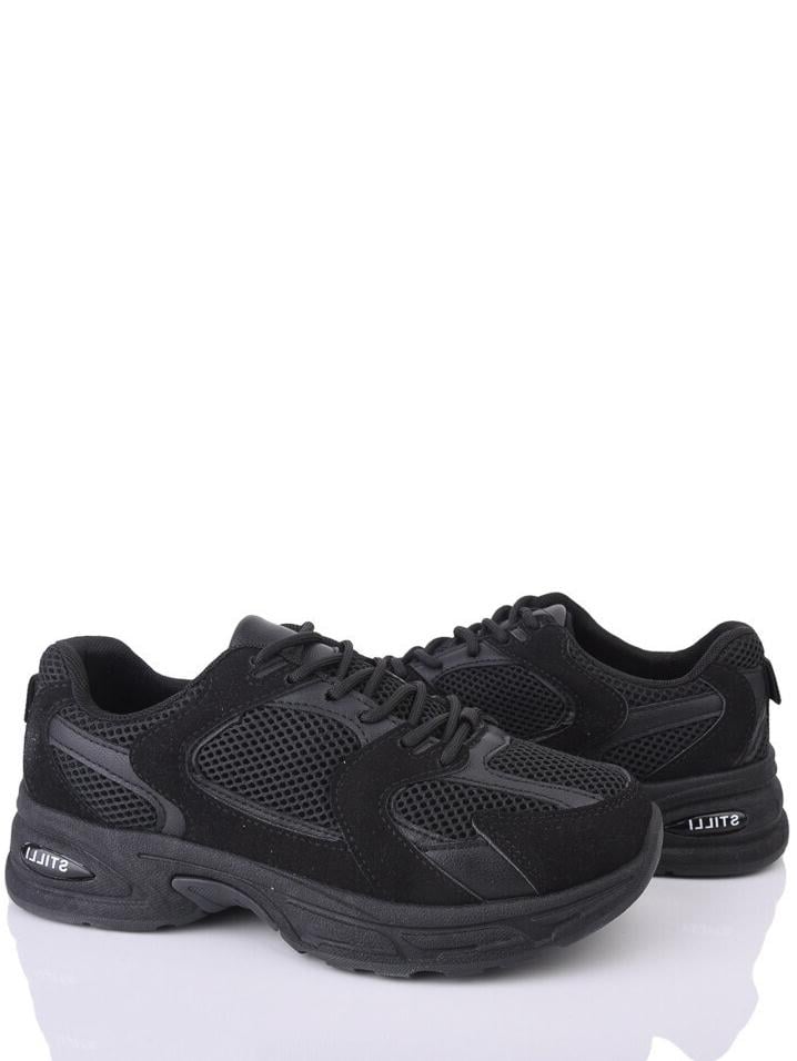 Кроссовки текстильные Stilli NN80-13 р. 37 Черный