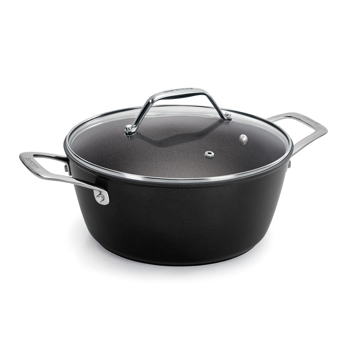 Кастрюля с крышкой Barazzoni Black Titan Pro 4, 1 л (85560202498)