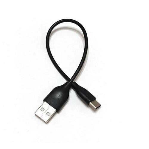 Кабель Value S0731 для Power Bank USB AM USB 3.1 Type-C 2,4 А 0,2 м Черный(561878)