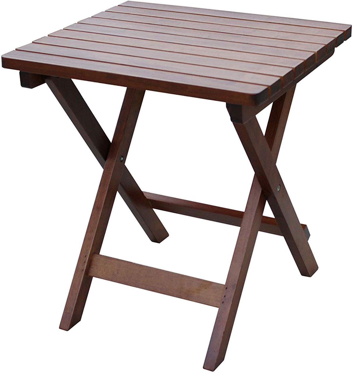 Столик раскладной из дерева Гаскон Мокко (СУН-000910)