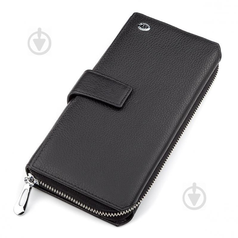 Мужской кошелек ST Leather ST128 кожаный Черный (18453) Мужской кошелек ST Leather ST128 кожаный Черный (18453)
