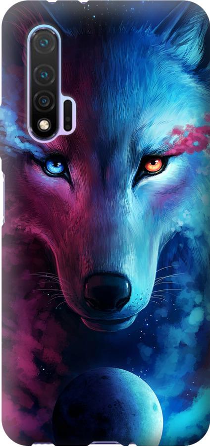 Чехол на Huawei Nova 6 Арт-волк (3999u-1821-42517)