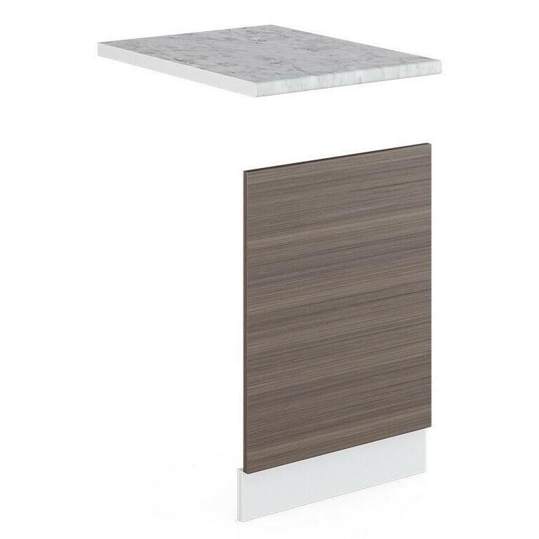 Модуль фасад для посудомойки 45см Vicco + столешница, даккар