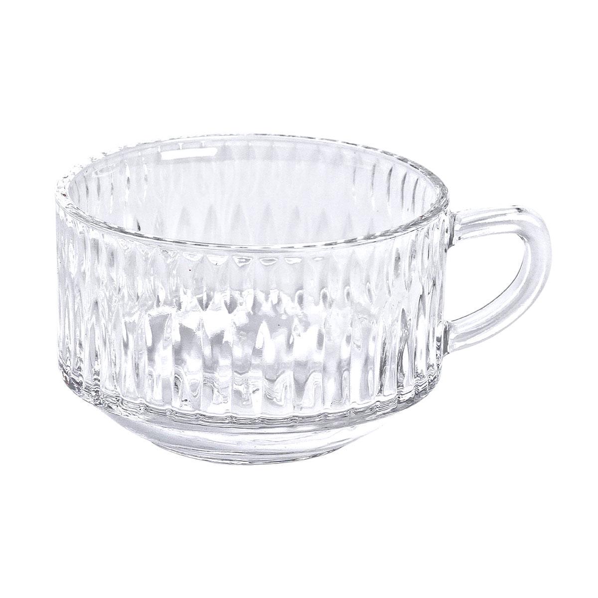 Набір скляних чашок HP-YH-10C2 6 шт. по 270 мл (A-033613) - фото 3 Набір скляних чашок HP-YH-10C2 6 шт. по 270 мл (A-033613) - фото 3