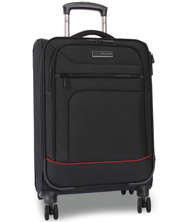 Чемодан Swissbrand Alford L Black (SWB_LBALF001L)