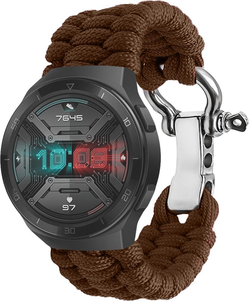 Ремешок из Паракорда Ruper для Huawei Watch GT2e 46 мм (22mm) Brown (30805-30)