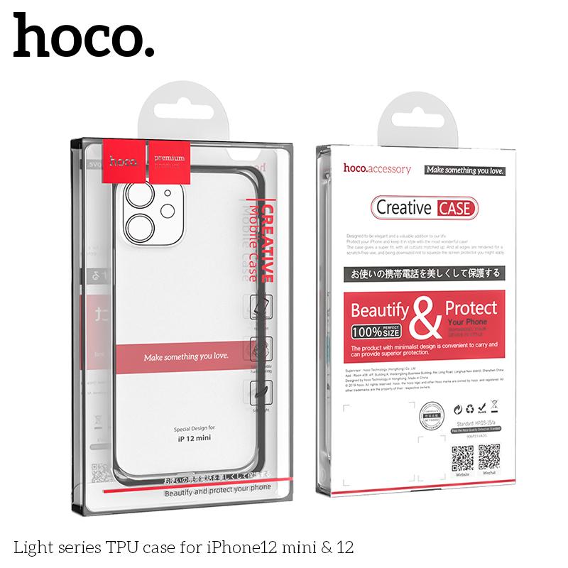 Чехол Hoco Light series TPU case для iPhone 12 mini 5.4" - фото 2