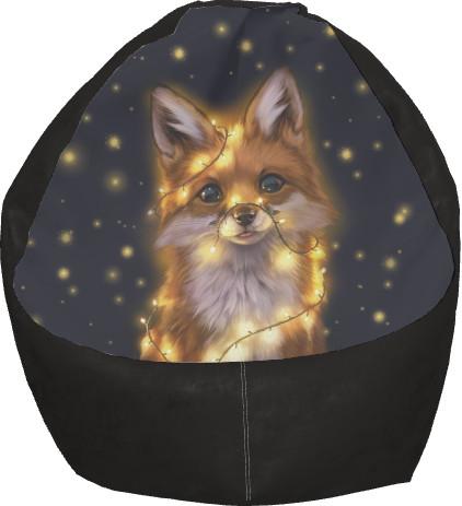 Крісло-груша Fox And Christmas Lights M (13277165)