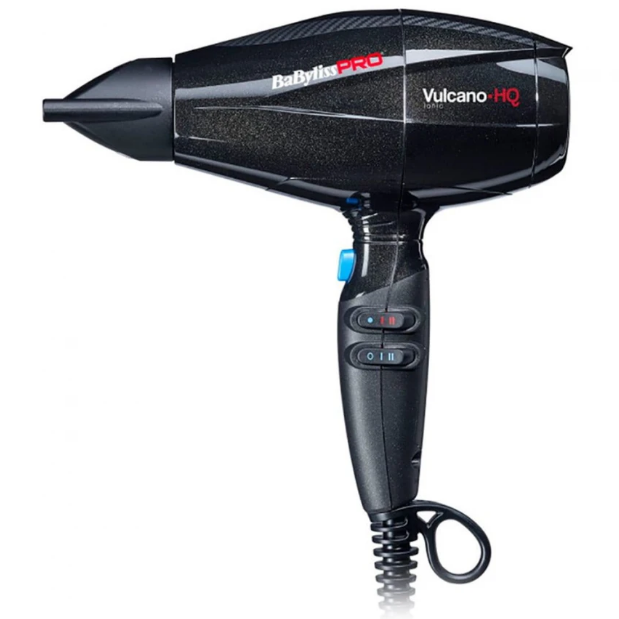 Фен для волос BaByliss PRO BAB6980IE Vulcano-HQ 2400 Вт Черный (PH00730)