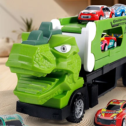 Іграшковий трек-паркінг Динозавр 34х11х6,5 см (C01343) - фото 8 Іграшковий трек-паркінг Динозавр 34х11х6,5 см (C01343) - фото 8