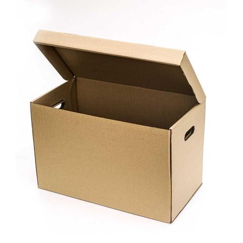 Коробка 535х295х345 архивная Бурый (110)