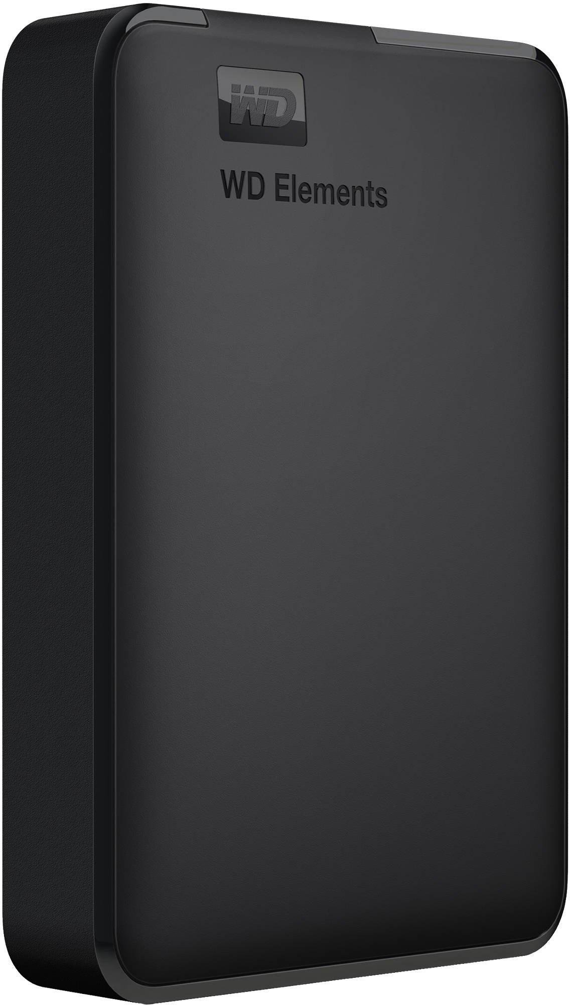 Жорсткий диск портативний Western Digital Elements Portable 5 TB Чорний (590548) - фото 4