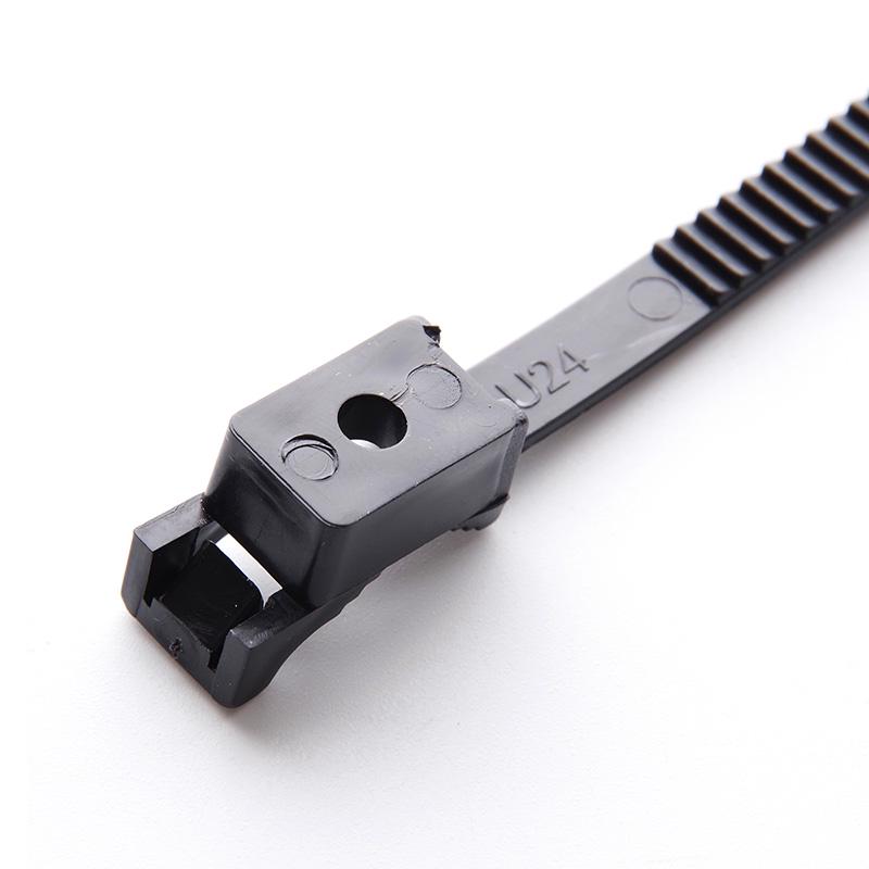 Кріплення ремінцеве Apro 10х120 мм 50 шт. Чорний (KR-33B) - фото 2