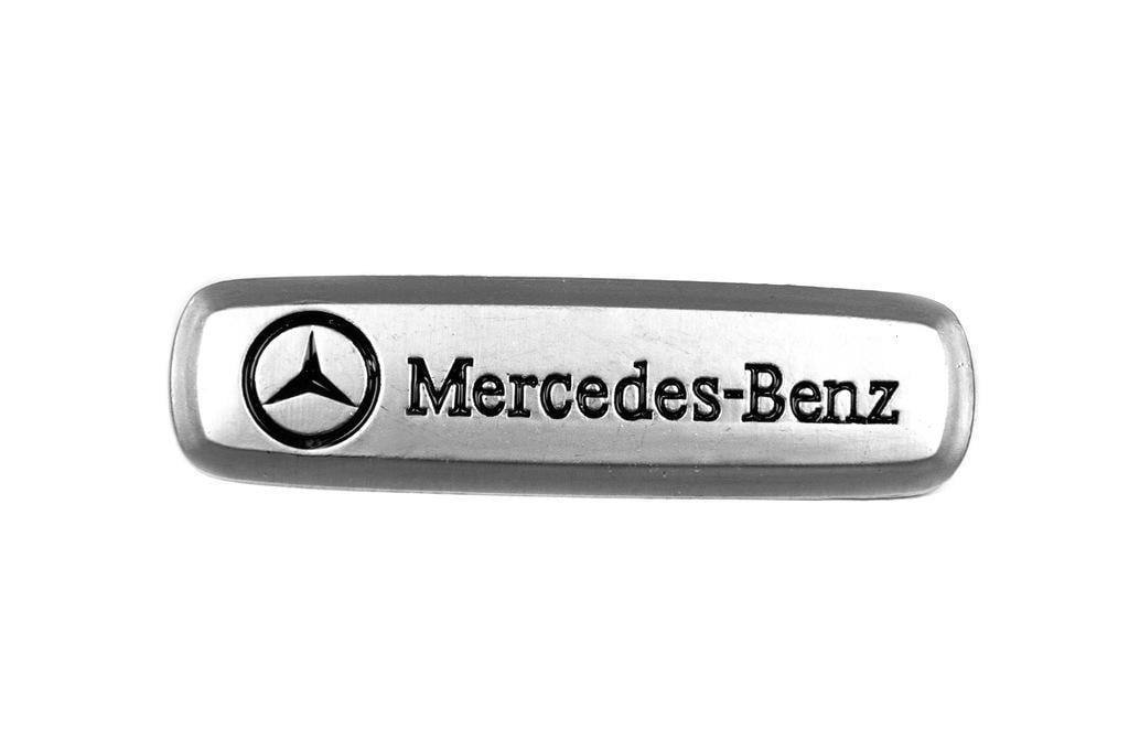 Шильдик для ковриков Digital Designs для Mercedes алюминий 1 шт. Серый (125981)