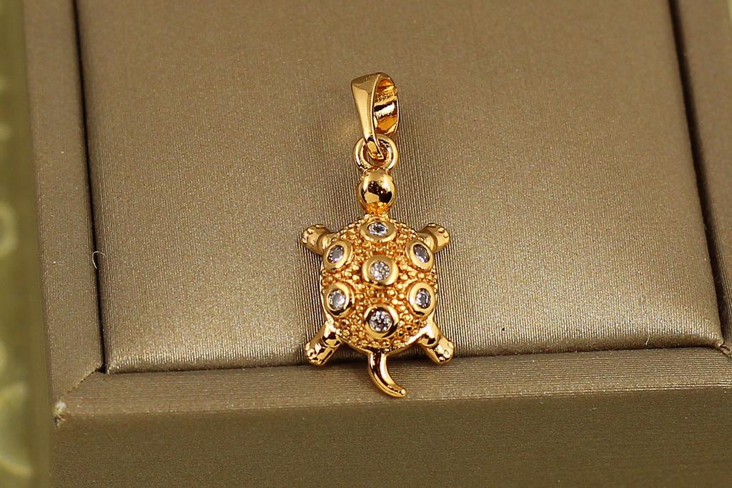 Кулон Xuping Jewelry Ракушка 1,8 см Золотистый (30368816)