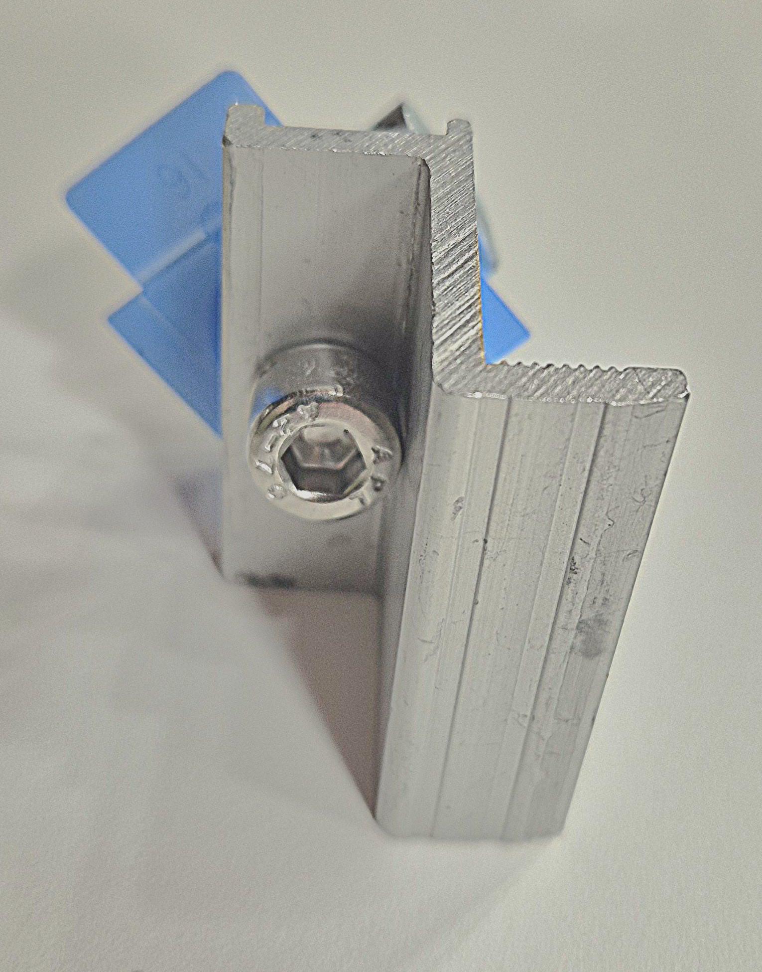 Прижим Z в сборе крайний алюминиевый 50x35 мм (122234) - фото 4 Прижим Z в сборе крайний алюминиевый 50x35 мм (122234) - фото 4